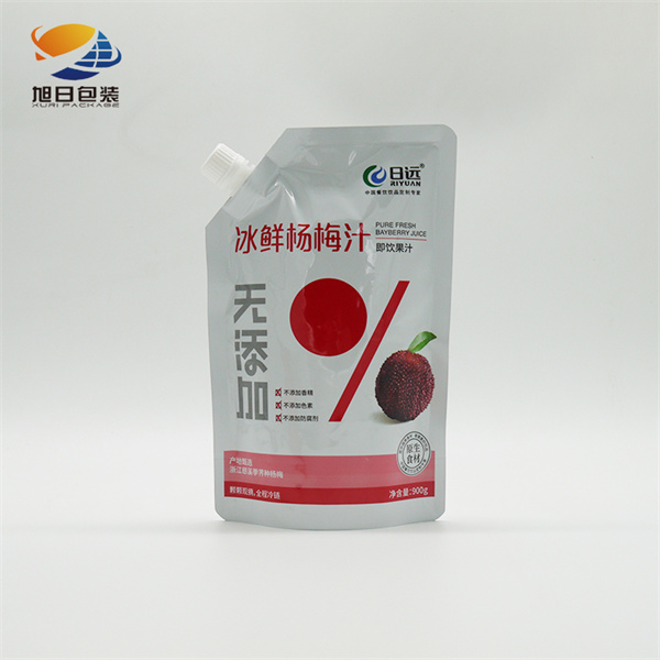 鮮楊梅汁自立吸嘴袋